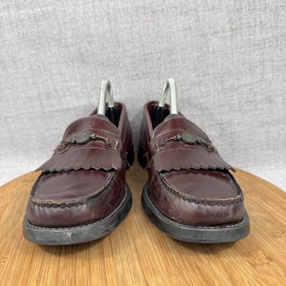 GH Bass & Co Weejuns Loafers Size 10 M Burgundy Dress Shoes main image 8